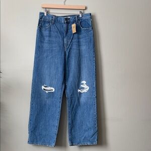 Levi's Women's 94 Baggy Wide Leg Jeans 100 percent cotton